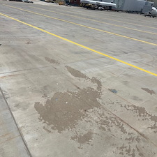 Fresh-Striping-at-Jupiter-Bach-Manufacturing-in-Ferry-Pass-FL-by-Parking-Lot-Maintenance-of-the-Panhandle 1